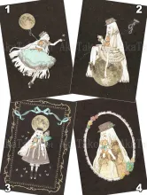 Kira Imai Postcard Group 2 from Gekko Shoujo