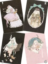 Kira Imai Postcard Group 5 from Girls Kingdom