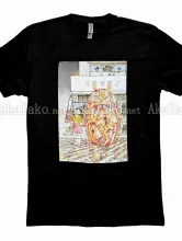Shintaro Kago t-shirt Miyazaki Butcher Shop - size medium