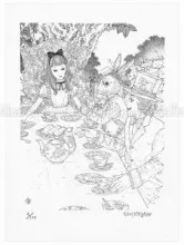 Takato Yamamoto Giclee Alice Mad Tea Party - sheet