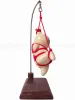 Suspended Bunny Kinbaku Doll side
