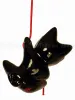 Rope Master Cat Smiling Kinbaku Charm back