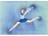 Chika Yamada Jump Original Painting