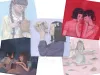 Kana Miyamoto Handkerchiefs - choice of five