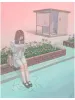 Kana Miyamoto Original Painting I Go Back and Forth Between Liking and Disliking