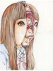 Shintaro Kago Collapsed Face Girls SIGNED - inside page