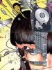 Shintaro Kago print Disk Crash - detail