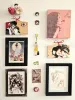 Suehiro Maruo Ema Wish Plaque - hanging on the wall with other AkaTako items
