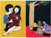Toshio Saeki Color Print Set - print 3 and print 4