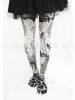 Yoh Monochrome Aquarium tights - front